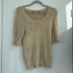 Anthropologie fur knit sweater